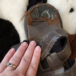 dexter mens leather sandals